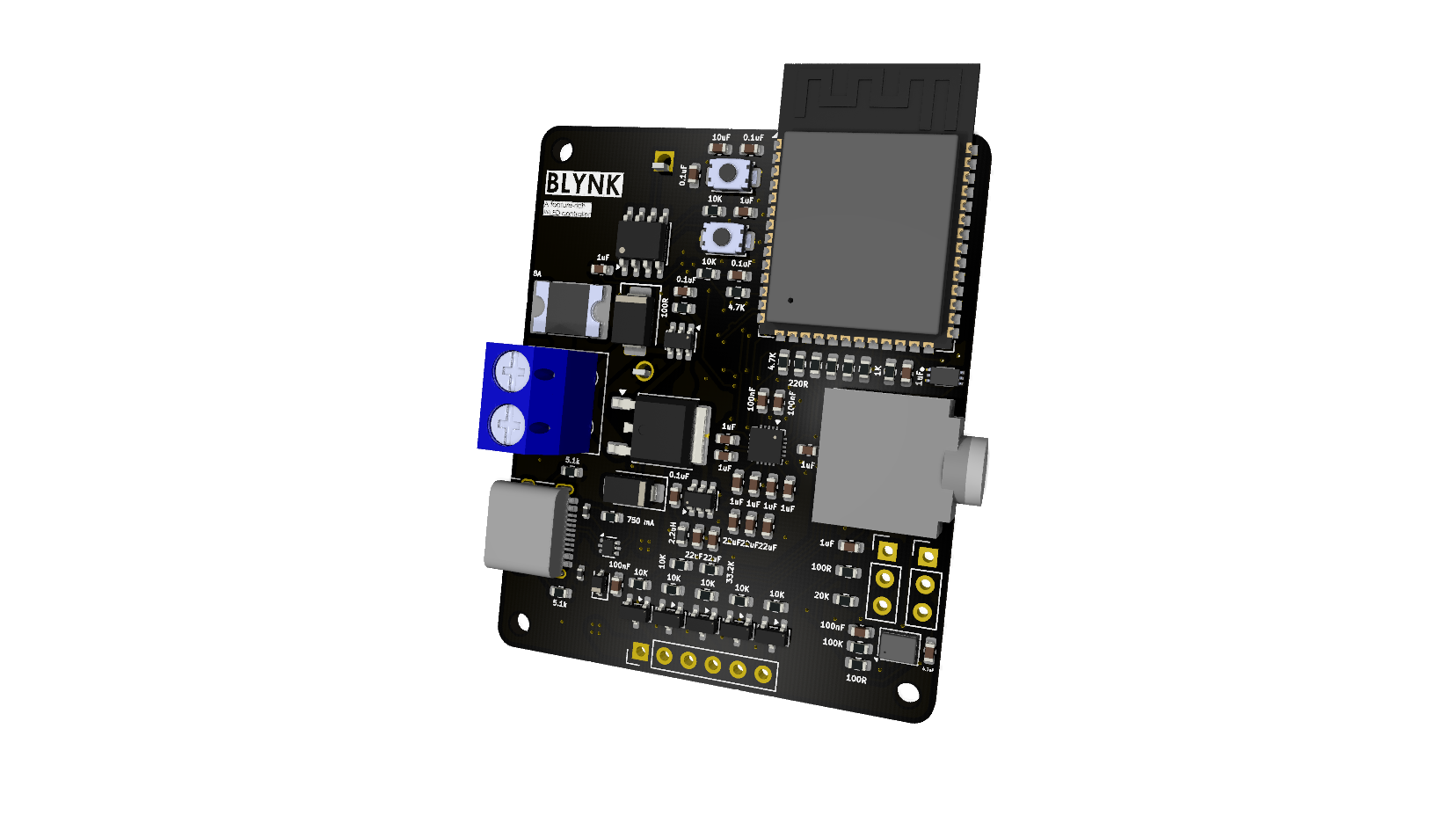 Blynk LED controller board